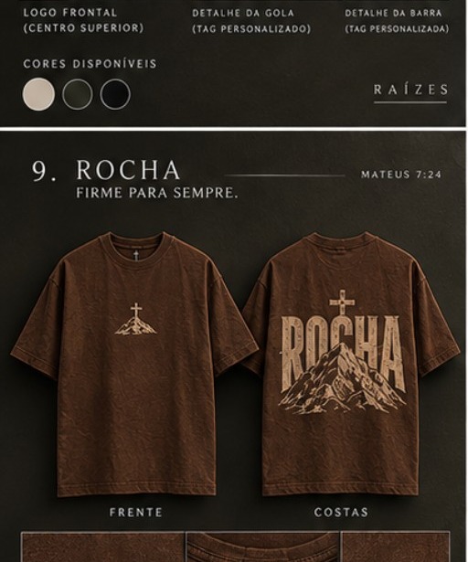 Camisa Rocha